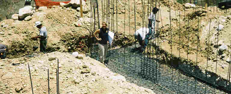 High School Building Foundation COnstruction